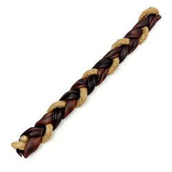 Tuesday's Natural Dog Company Braided Collagen Stick with Beef & Chicken