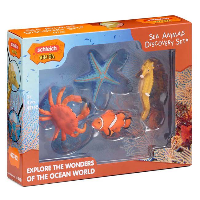 Schleich Sea Animals Discovery Set image number null