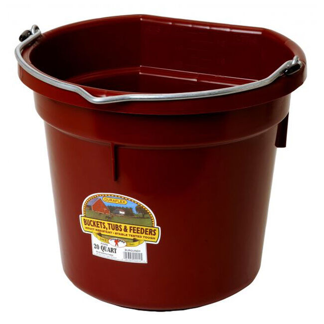 Little Giant DuraFlex Flatback Bucket - 20-Quart Capacity image number null