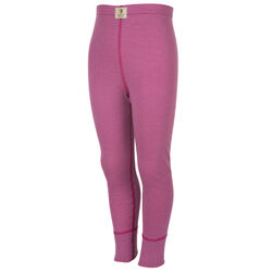 Janus Kids' 100% Merino Wool DesignWool Leggings - Purple