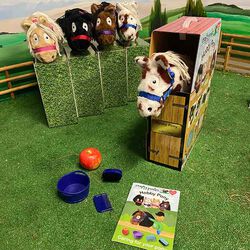 Crafty Ponies Hobby Pony Set - Skewbald