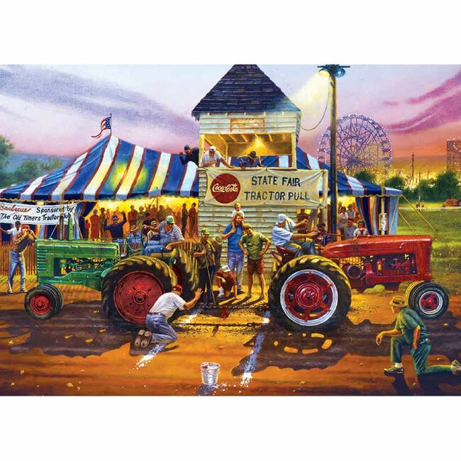 Farm & Country 1000 Piece Jigsaw Puzzle - "For Top Honors" image number null