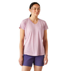 Ariat Women's Rebar Evolution Work Hard V-Neck T-Shirt - Smokey Grape