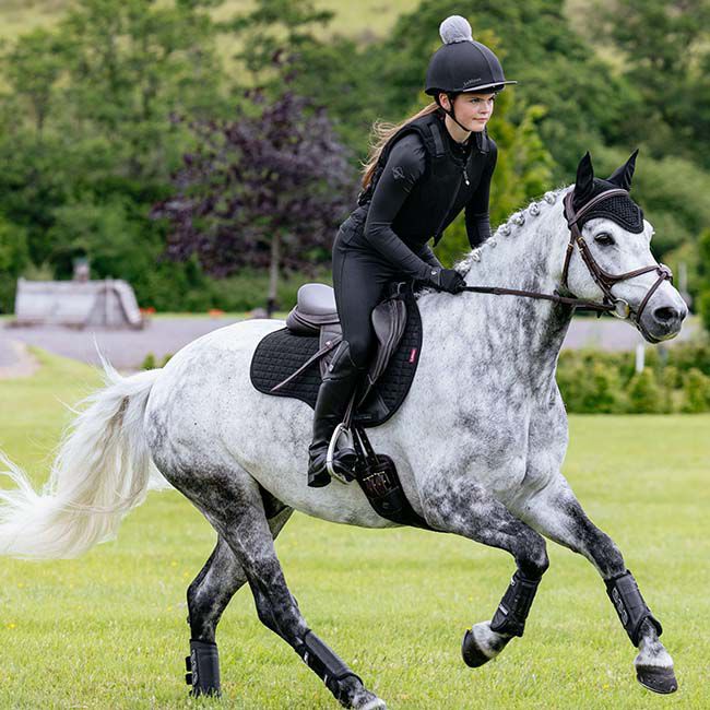 LeMieux Suede All Purpose Pad - Black image number null