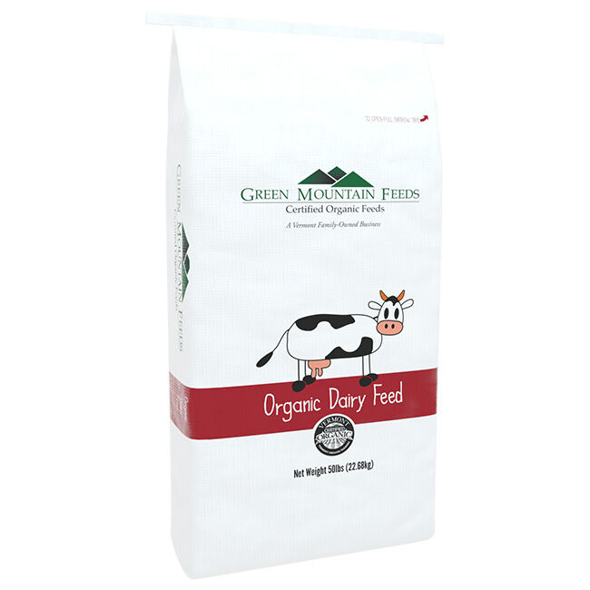 Green Mountain Feeds Organic High-Energy Dairy Pellets - 50 lb image number null