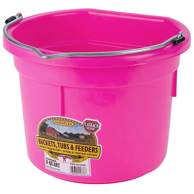 Little Giant DuraFlex Plastic Pail - 8-Quart Capacity image number null