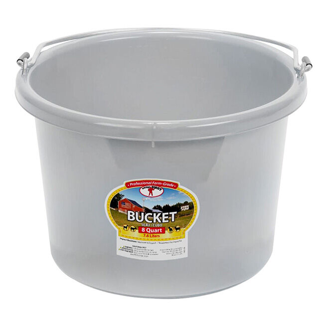 Little Giant DuraFlex Plastic Pail - 8-Quart Capacity image number null