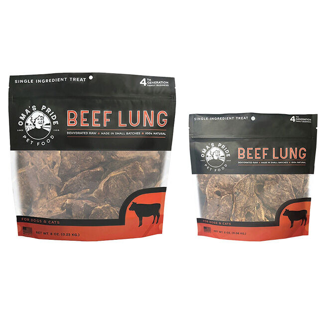 Oma's Pride Freeze-Dried Beef Lung image number null