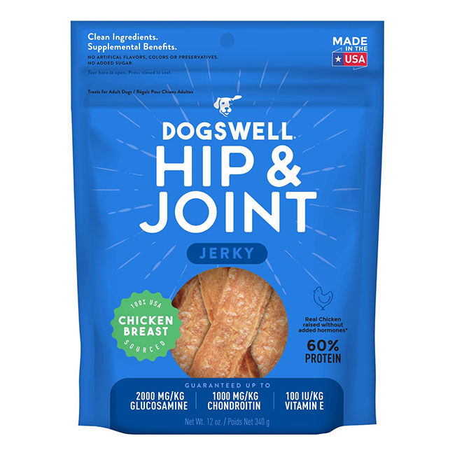 Dogswell Hip & Joint Jerky - Chicken Recipe image number null
