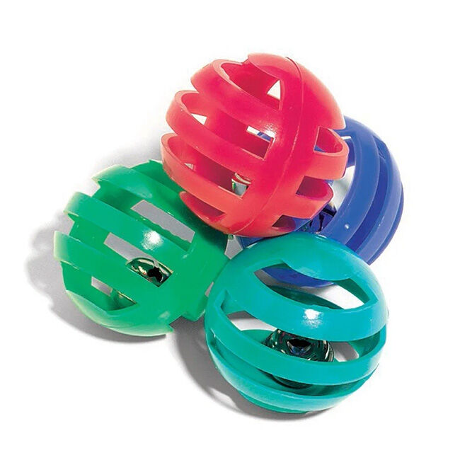 Spot Slotted Ball Cat Toy - Single image number null