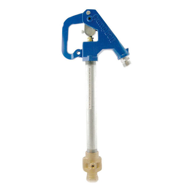 Campbell Manufacturing 3/4" Hose x 3/4" FPT Cast Iron Hydrant - Lead-Free image number null