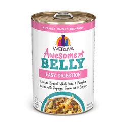 Weruva Awesome Belly Dog Food - Chicken Breast, White Rice & Pumpkin with Papaya, Turmeric & Ginger - 14 oz