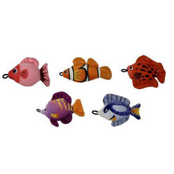 FabCat Gone Fishing Cat Toys - Assorted