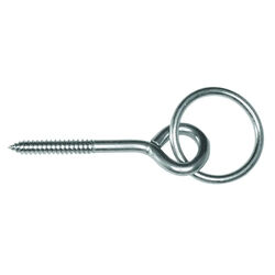 Campbell 2" x 3-1/2" Welded Hitch Ring with Screw Eyebolt