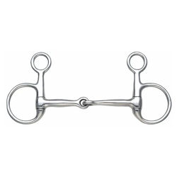 Shires Stainless Steel Bit with Hanging Cheeks