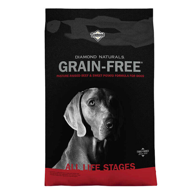 Diamond Naturals Grain-Free Beef & Sweet Potato Dry Dog Food image number null