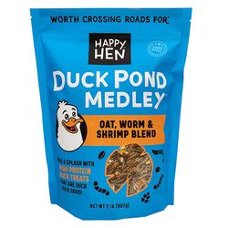 Happy Hen Duck Pond Medley - Oat, Worm & Shrimp Blend - 2 lb