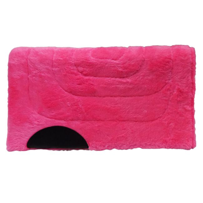 Mustang Pony Fleece Saddle Pad - Pink image number null