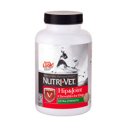 Nutri-Vet Hip & Joint Extra Strength Chewables for Dogs 