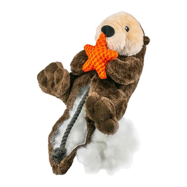 Tall Tails Rope Body Dog Toy - Otter image number null