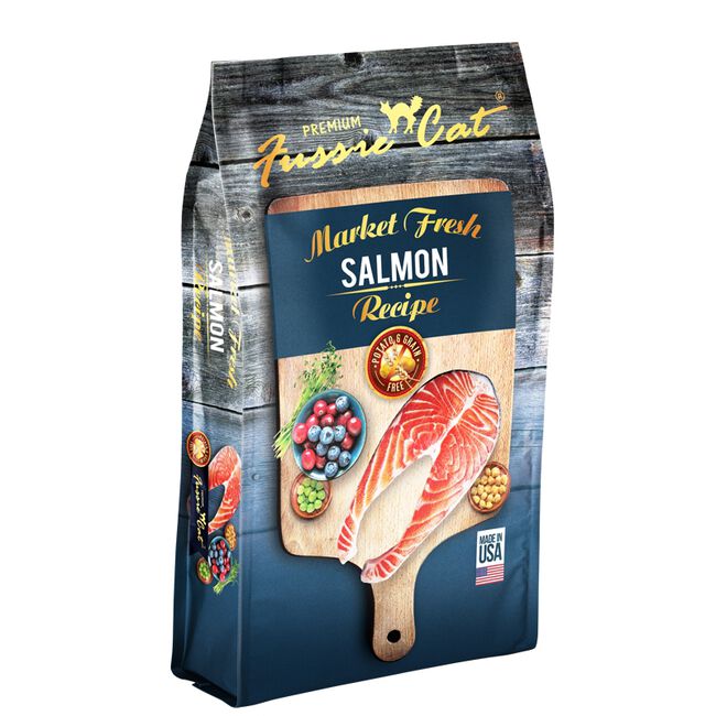 Fussie Cat Market Fresh Dry Cat Food - Salmon image number null