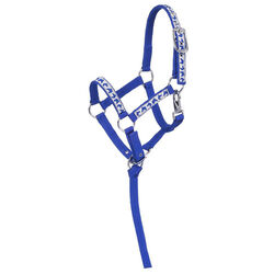 Tough1 Nylon Horse Head Print Miniature Halter