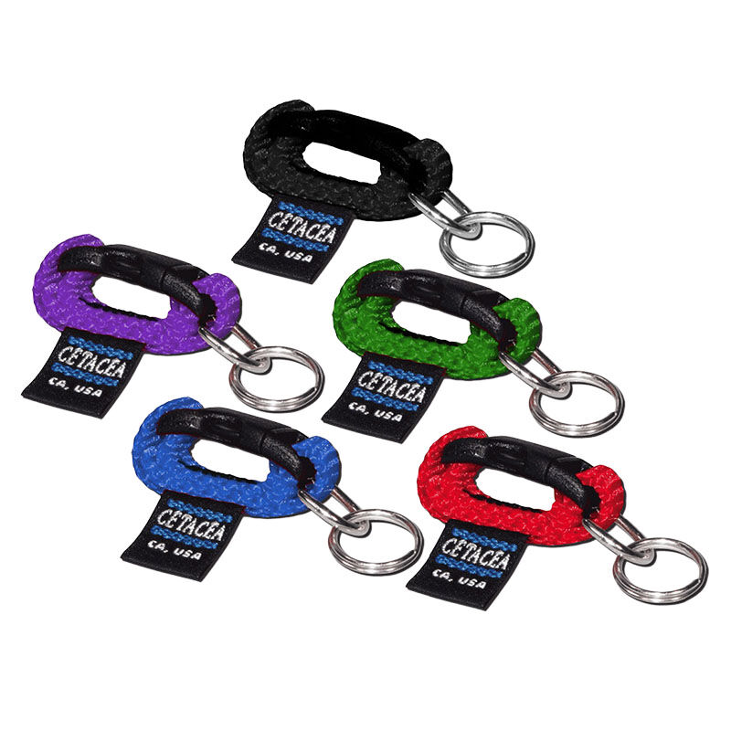 Dog collar id tag holder top