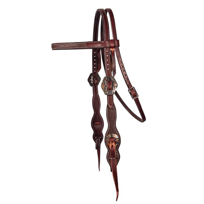 Professional's Choice Schutz Brothers Quick Change Browband Headstall - Bison image number null