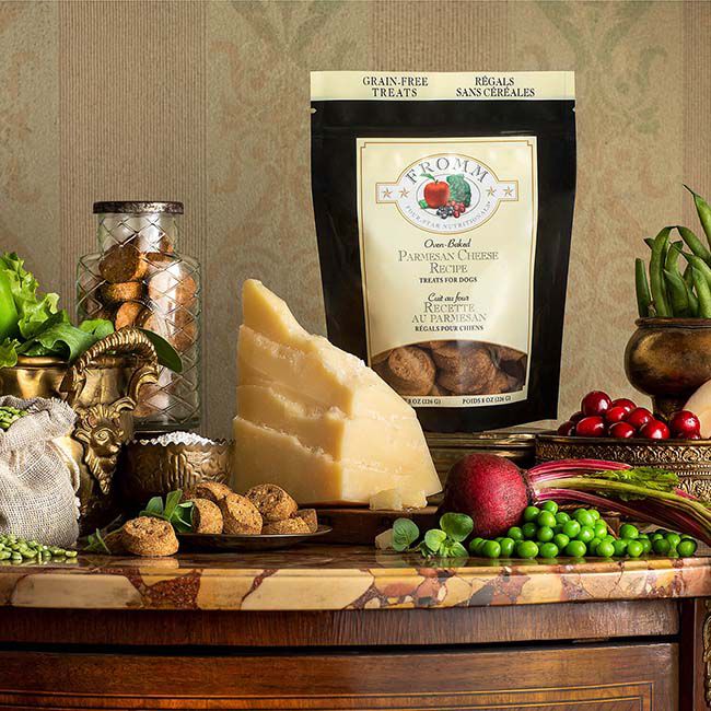 Fromm Four-Star Dog Treats - Parmesan Cheese Recipe - 8 oz image number null