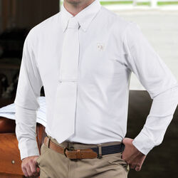 Romfh Boy's Competitor Long Sleeve Show Shirt - White