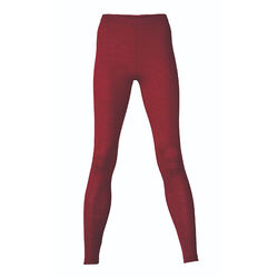 Engel Women's Wool/Silk Blend Leggings - Red