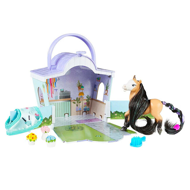 Breyer Li'l Beauties Flower Shop Horse Playset image number null