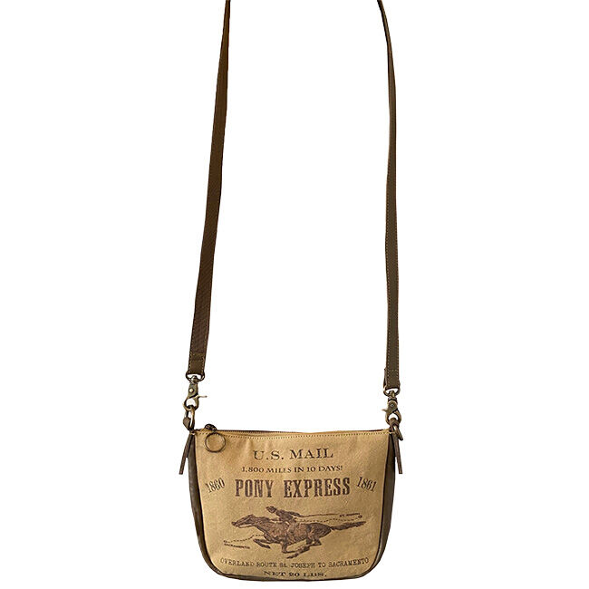 American Glory Style Agnes Crossbody Pouch - Pony Express image number null