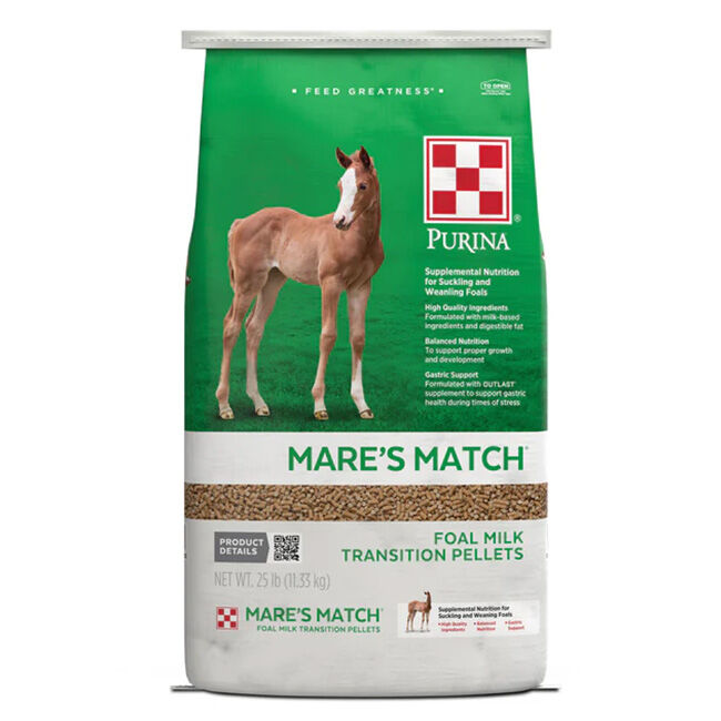 Purina Mills Mare's Match Foal Milk Transition Pellets image number null