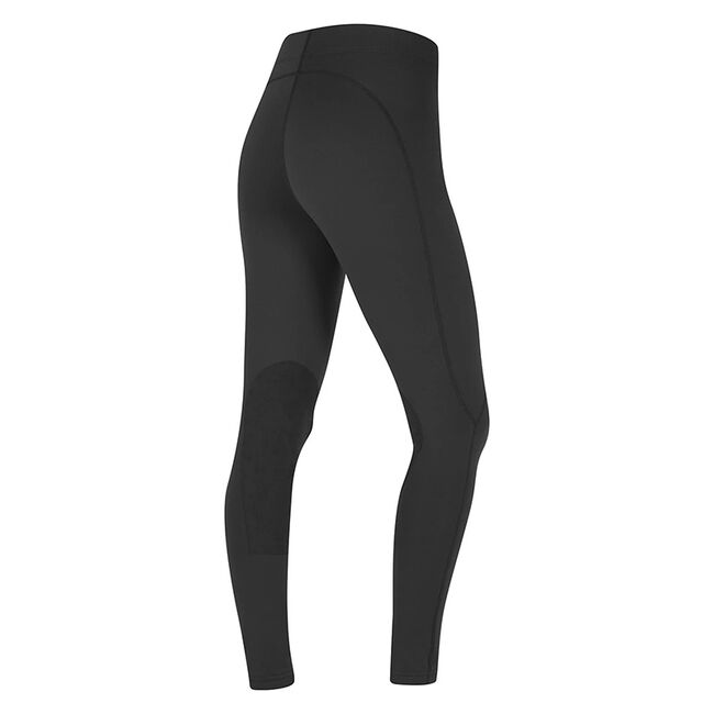 Kerrits Women's Flow Rise Knee Patch Performance Tight - Black - Closeout image number null