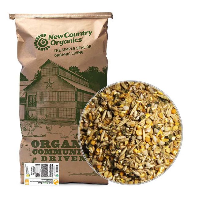 New Country Organics 19% Duck Grower - 40lb image number null