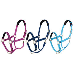 Shires Topaz Leather Breakaway Nylon Halter