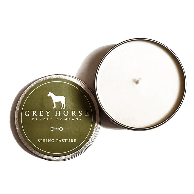 Grey Horse Candle Company Tin - Spring Pasture image number null