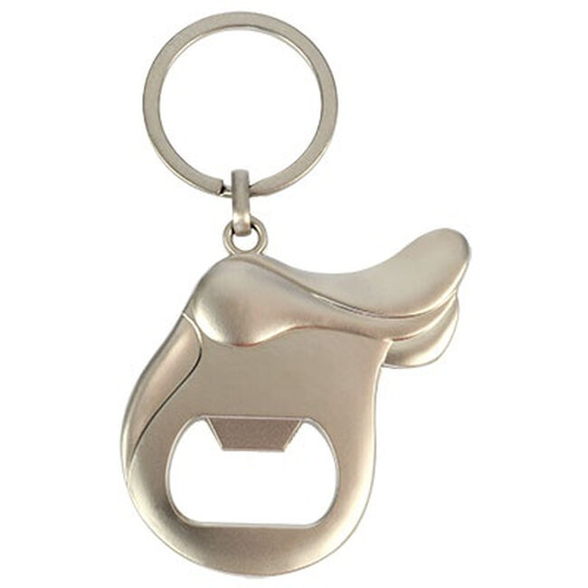Kelley Equestrian Saddle Bottle Opener Keychain image number null