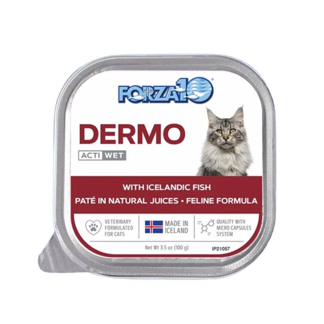 Forza10 Nutraceutic ActiWet Dermo Support Icelandic Fish Recipe Canned