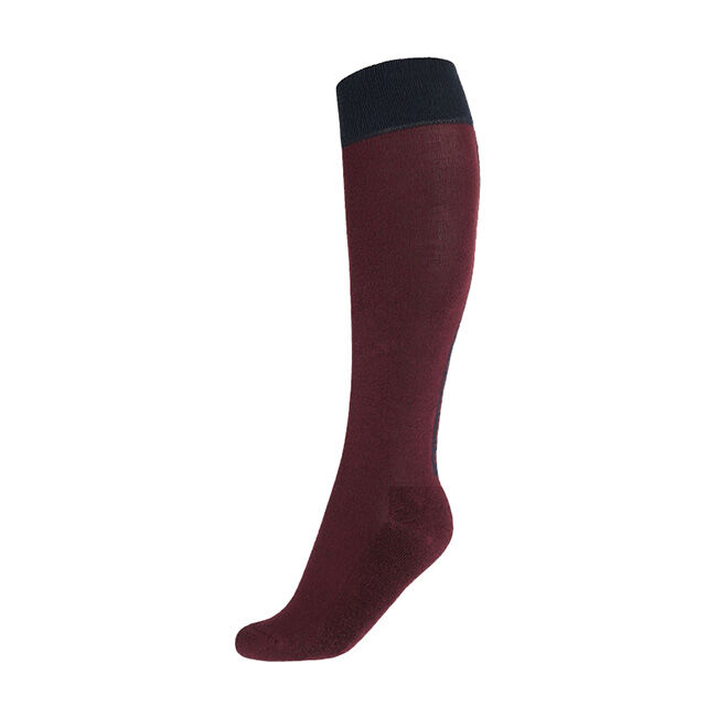 B Vertigo Women's Janelle Socks - Cabernet image number null