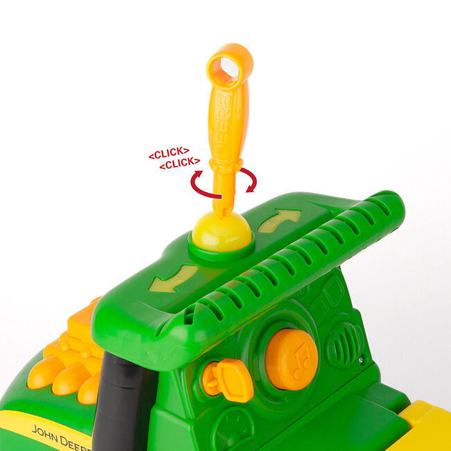 TOMY John Deere Johnny Tractor Foot-to-Floor Ride-On image number null