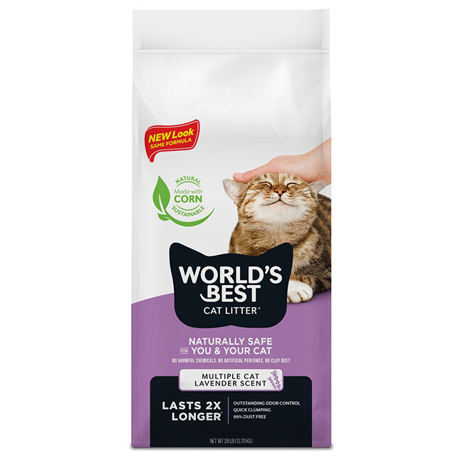 World's Best Cat Litter - Multiple Cat - Lavender Scent image number null