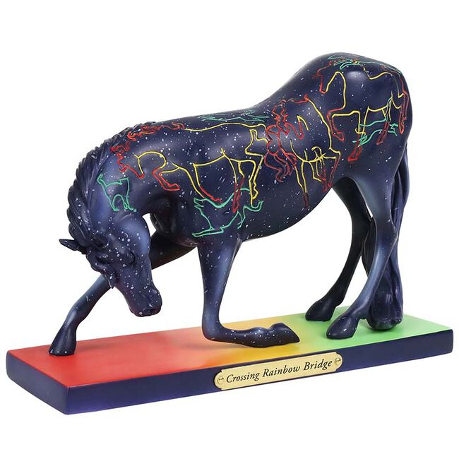 Trail of Painted Ponies Figurine - Summer 2018 - Crossing Rainbow Bridge image number null