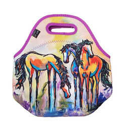 Art of Riding Lunch Tote - Friends in Color
