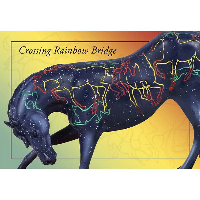 Trail of Painted Ponies Figurine - Summer 2018 - Crossing Rainbow Bridge image number null