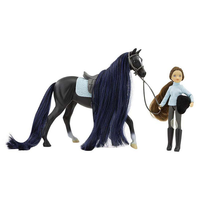 Breyer Jet and Charlotte English Rider image number null