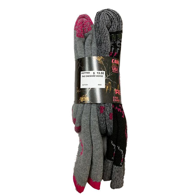 Wrangler Realtree Camo Wool Socks for Women image number null