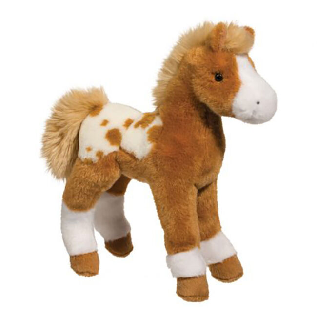 Douglas Freckles Golden Appaloosa Foal Plush Toy image number null