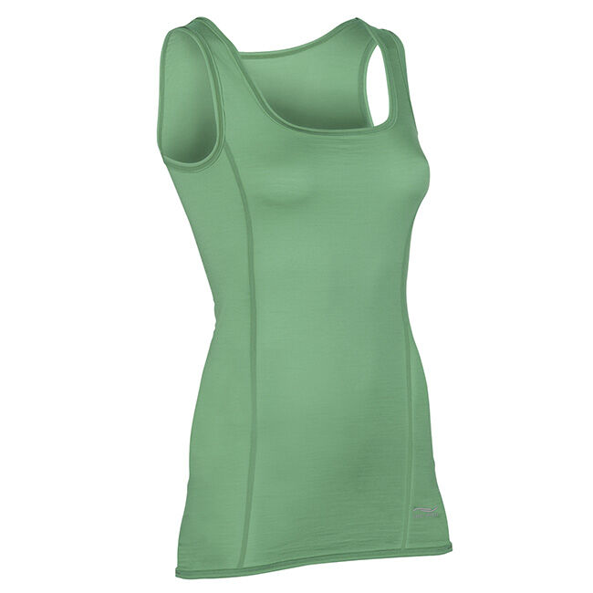 Engel Sports Women's Wool/Silk Blend Tank Top - Green image number null